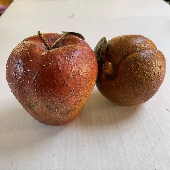 Apple Pears Faux Fruits Kitchen Display Props Decor Pretend  Home - Picture 5 of 5